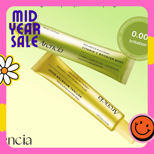Arencia Day & Night Skin Renewal Duo (Vitamin C + Retinal)