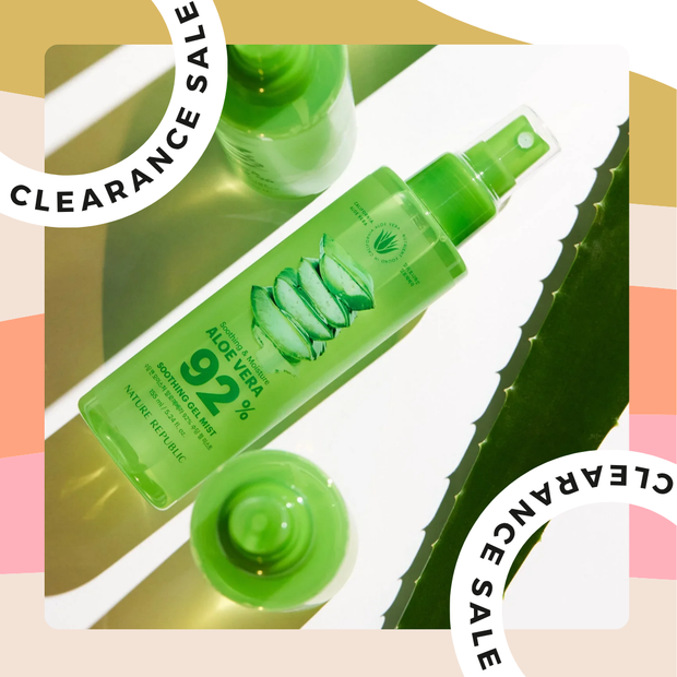NATURE REPUBLIC 92% Aloe Vera Soothing Gel Mist 150ml, 1pc