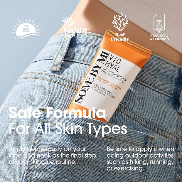 Some By Mi V10 HYAL Air Fit Sunscreen 50ml
