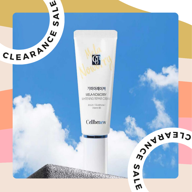 CELLBENEW Mela Noworry Whitening Cream 60g, 1pc