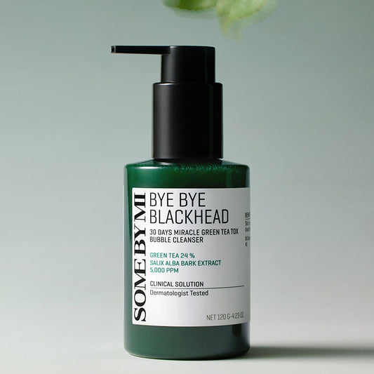 Some by mi BYE BYE Blackheads Bubble Cleanser, 120g *new packaging - Beauty Korea Dubai