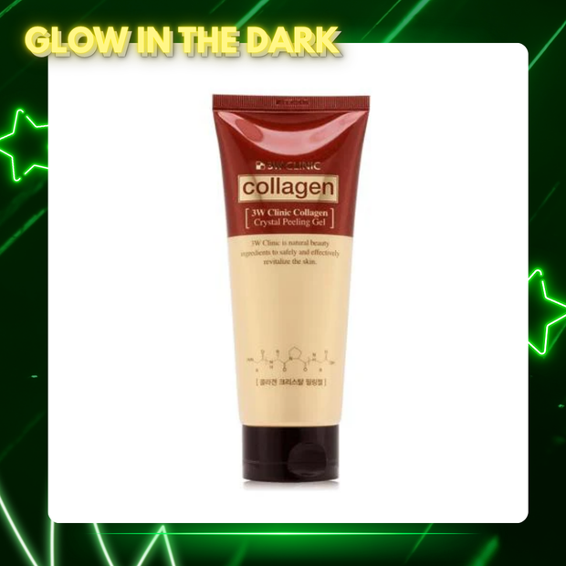 3W CLINIC Collagen Crystal Peeling Gel , 180ml