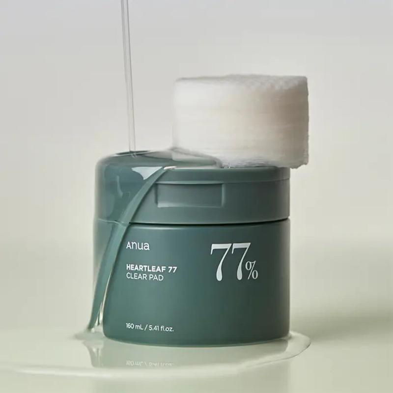 مناديل ANUA Heatleaf 77% Clear Pad 160 مل، قطعة واحدة