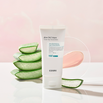 COSRX Aloe 54.2 Aqua Tone-up Sunscreen SPF 50+ PA++++ 50ml
