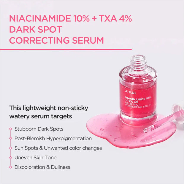 ANUA Niacinamide 10% + TXA 4% Serum 30ml, 1pc