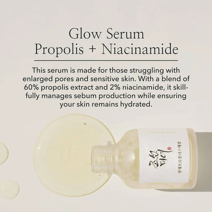 مجموعة سيروم Beauty of Joseon Glow Serum Propolis+Niacinamide 30ml + سيروم Revive Eye Serum Ginseng + Retinal 30ml