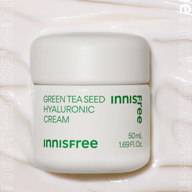 Innisfree Green Tea Seed Hyaluronic Cream, 50ml (hydration) *new packaging