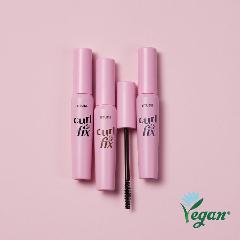 Etude House Lash Perm Curl Fix Mascara Black, 1pc *new packaging - Beauty Korea Dubai