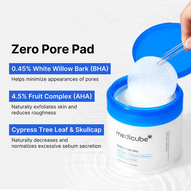 Medicube Zero Pore Pad 2.0 70pads