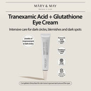 Mary & May Tranexamic Acid + Glutathione Eye Cream 12g, 1pc