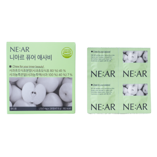 NE:AR Daily Balance ACV Chew Apple Flavour 1,700mg