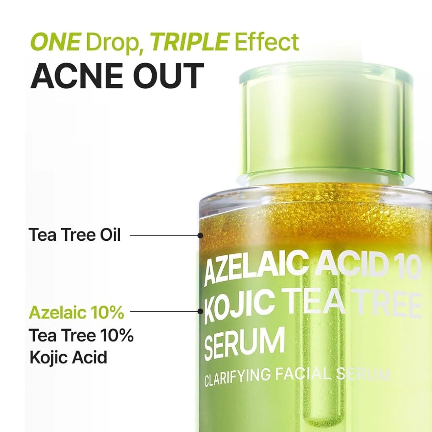 PURITO Azelaid Acid 10 Kojic Tea Tree Serum 30ml