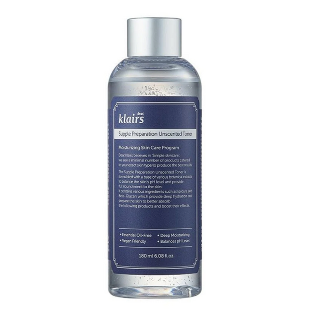 Dear Klairs Supple Preparation Unscented Toner 180ml