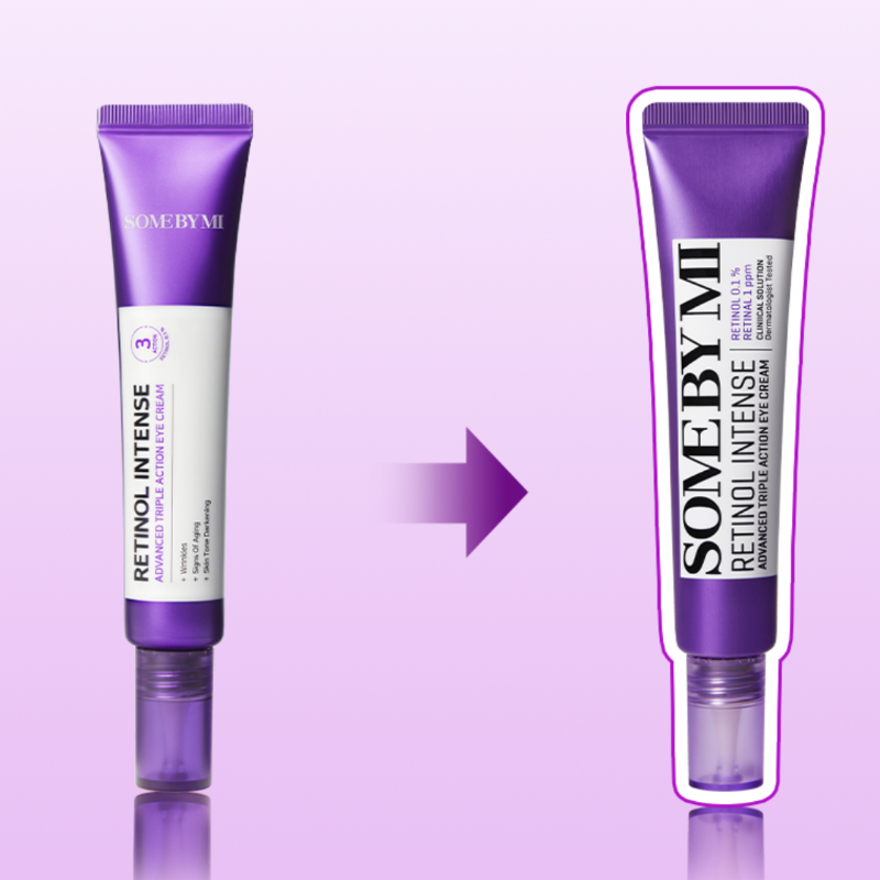 كريم العين الثلاثي المفعول من Some By Mi Retinol Intense Advanced، 30 مل، قطعة واحدة *عبوة جديدة