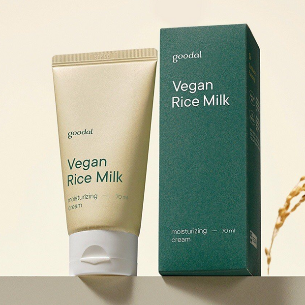 GOODAL Vegan Rice Milk Moisturizing Cream 70ml, 1pc