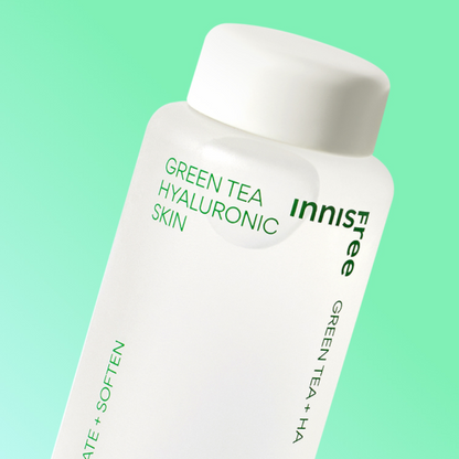 Innisfree Green Tea Hyaluronic Seed Skin, 170ml (Hydration) *new packaging - Beauty Korea Dubai