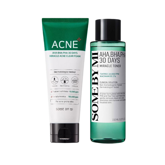 AHA.BHA.PHA 30 DAYS MIRACLE Foam Cleanser + Miracle Toner SET