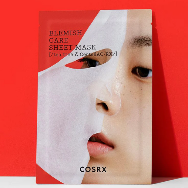COSRX AC Collection Blemish Care Sheet Mask [Tea tree & Centella-Rx] 1pc