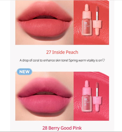 Peripera Ink the Velvet AIRY Liptint (new colors!),1pc - Beauty Korea Dubai