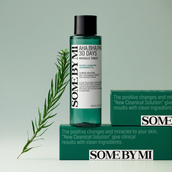 AHA BHA PHA Miracle 30 Days ACNE Foam FULL Set (Cleanser + Toner + Serum + Cream)