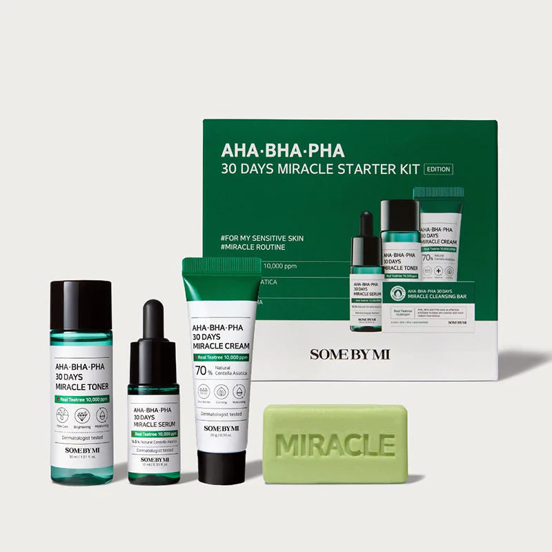 Some By Mi AHA Miracle STARTER KIT * new packaging - Beauty Korea Dubai
