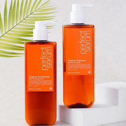 Mise En Scene Perfect Serum Morroco Argan oil Shampoo 680ml + Conditioner 680ml