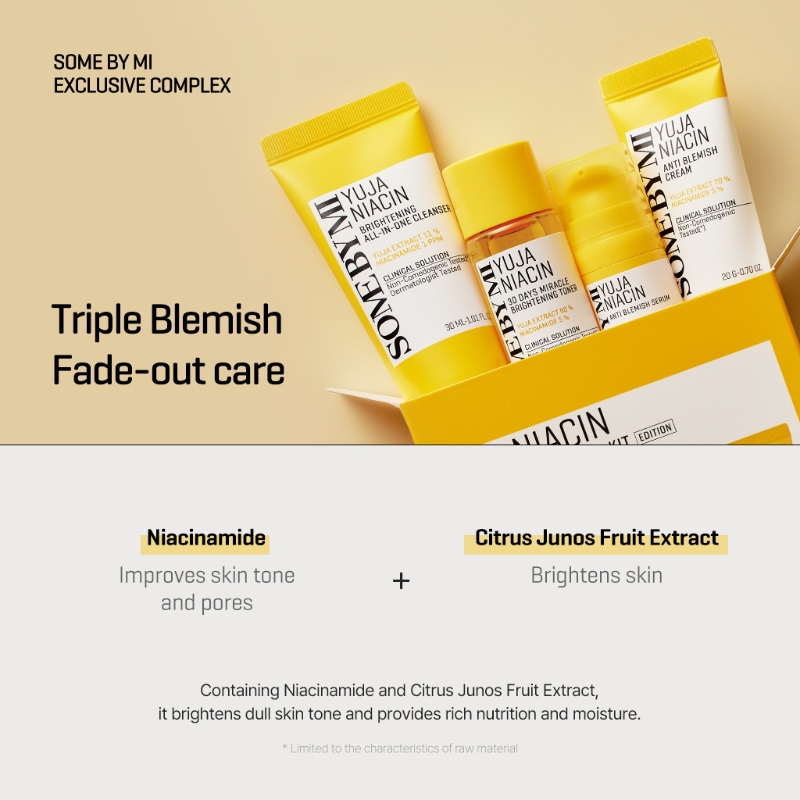 Some By Mi Yuja Niacin Starter Kit (brightening) *new packaging - Beauty Korea Dubai