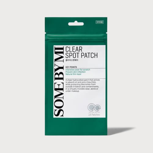 Some By Mi Clear Spot Patch 18pcs (10mmx9ea + 12mmx9ea) *new packaging - Beauty Korea Dubai