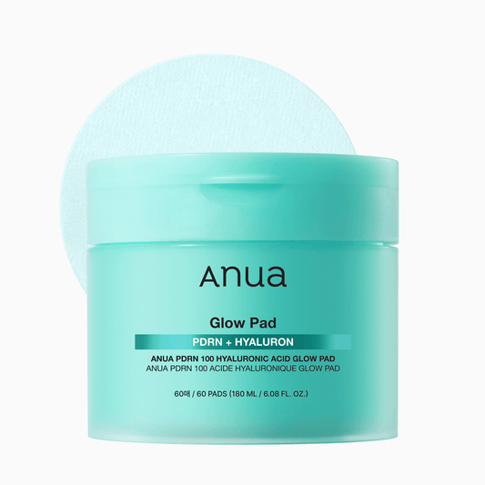 ANUA  PDRN+HYALURON Hyaluronic Acid Glow Pad 60 Pads 180ml