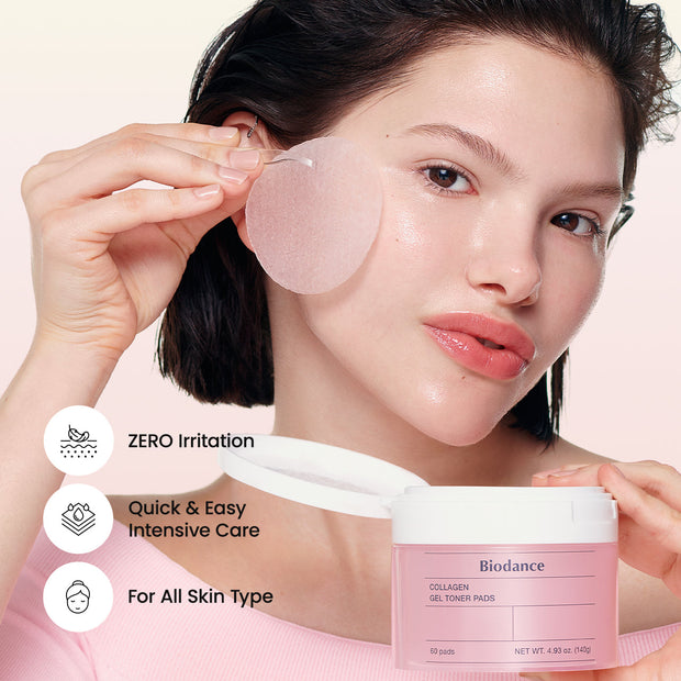 BIODANCE COLLAGEN GEL TONER PADS 60pds (140g)