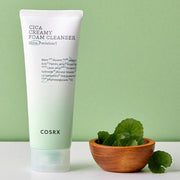 COSRX Pure Fit Cica Clear Cleansing Oil 200ml + Creamy Foam Cleanser 150ml SET