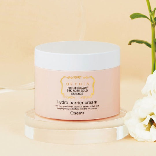 COREANA ORTHIA Perfect Collagen 24k Rose Gold Essence Hydro Barrier Cream 100ml