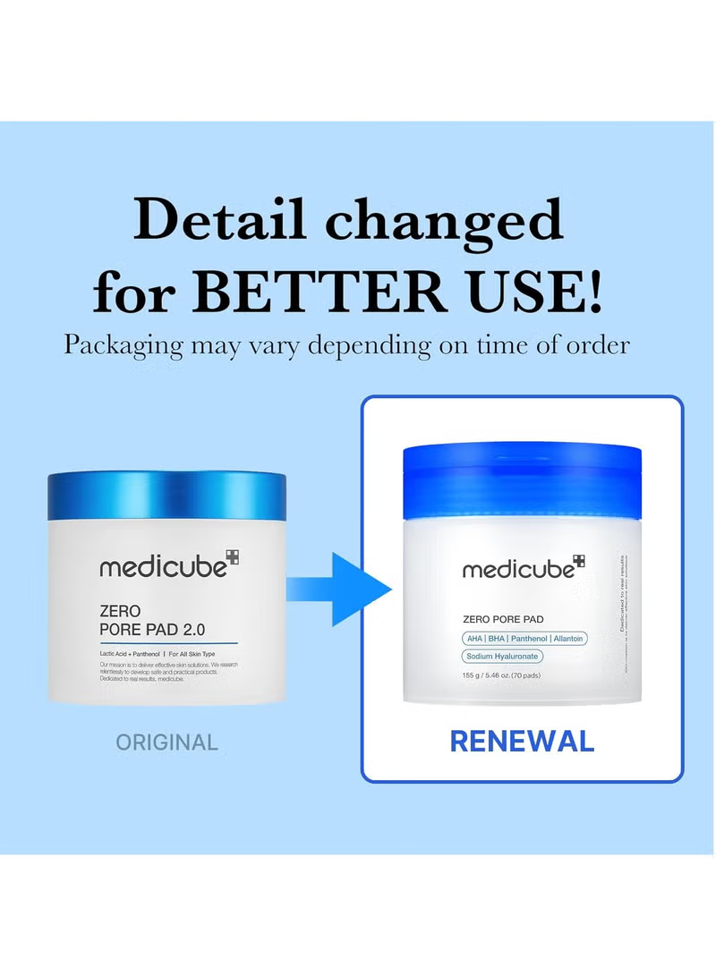 Medicube Zero Pore Pad 70pads