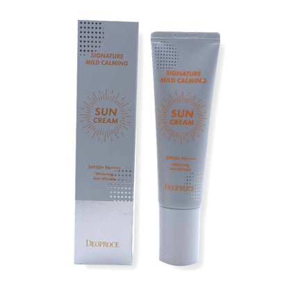 كريم الحماية من أشعة الشمس DEOPROCE UV Defence Soft اليومي SPF50+ PA++++، 70 جرام، قطعة واحدة *عبوة جديدة