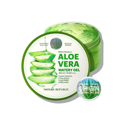 NATURE REPUBLIC 92% Aloe Vera Soothing GEL 300ml *new packaging