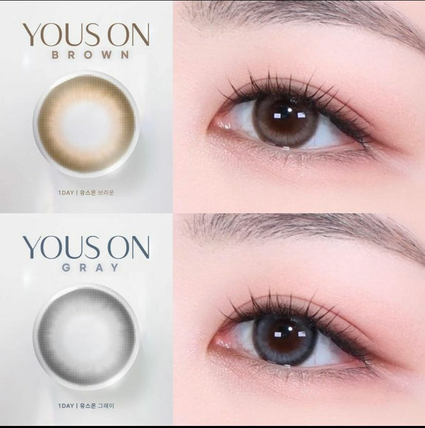 LENSME YOUSUN BROWN (2pcs x 1 Month)