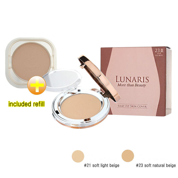 🤩CRAZY SALE🤩 LUNARIS More Than Beauty Silky Fit Skin Cover (FREE REFILL) *Face Concelear* 9g, 1pc