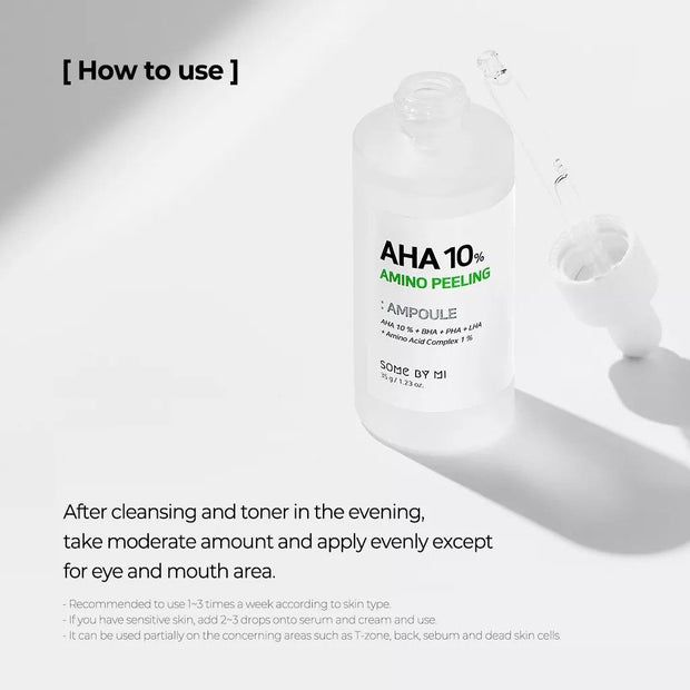 Some By Mi AHA 10% Amino Peeling Ampoule (35g), 1pc