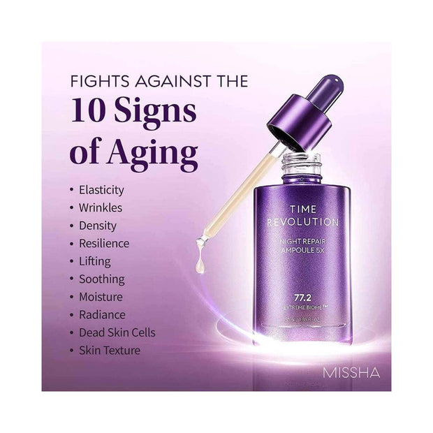 Missha Time Revolution Night Repair PROBIO Ampoule (anti-aging) 50ml