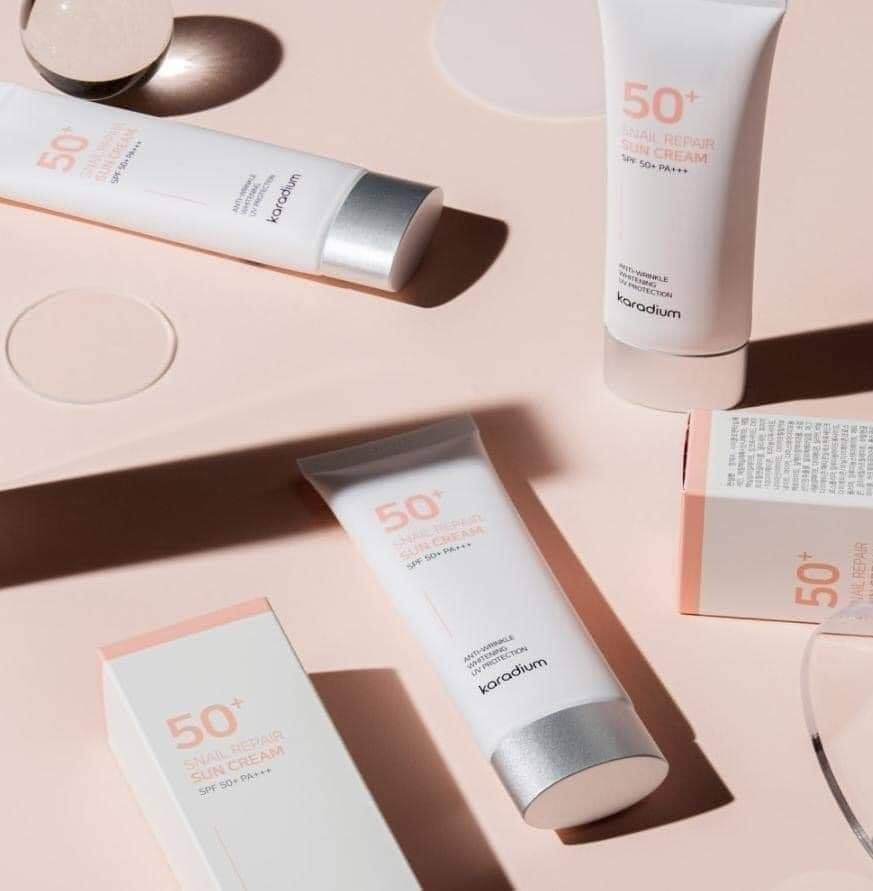 KARADIUM Snail Repair Sun Cream (new packaging*) - Beauty Korea Dubai