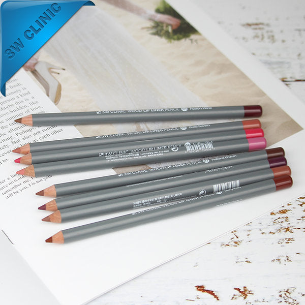 3W Clinic Auto Lip Liner,1pc - Beauty Korea Dubai