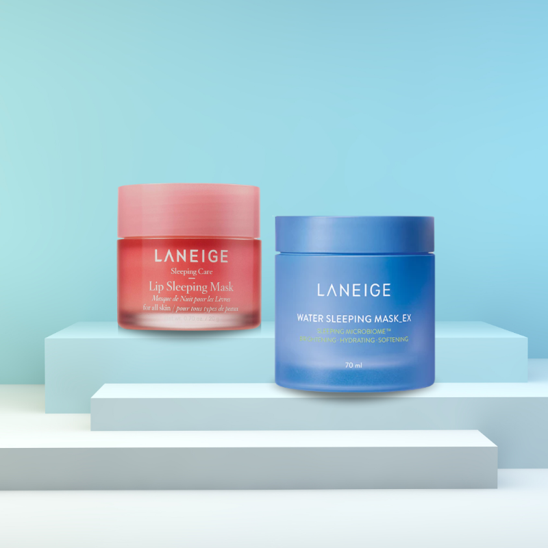 [Super Sale] Laneige DUO Sleeping Mask SET (Lip & Face) - Beauty Korea Dubai