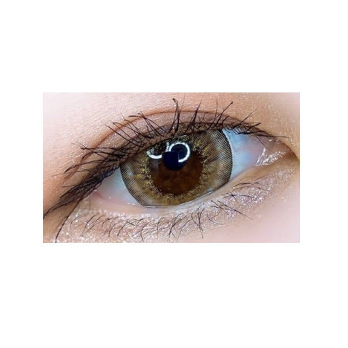 LensMe 3 Bagle Color Plus - BROWN 1pair x 2 months - Beauty Korea Dubai