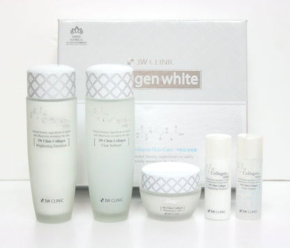 3W CLINIC Collagen Whitening Skincare Set - Beauty Korea Dubai
