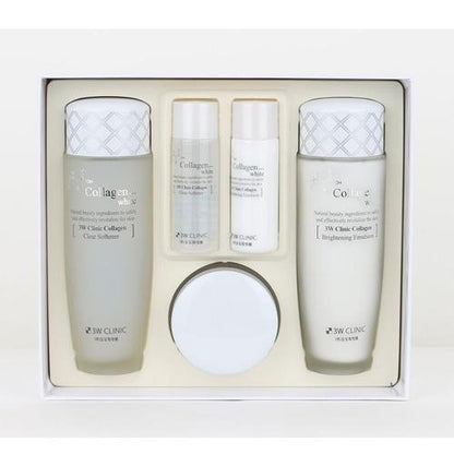 3W CLINIC Collagen Whitening Skincare Set - Beauty Korea Dubai