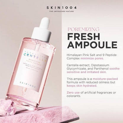 أمبولة SKIN1004 Madagascar Centella Poremizing Fresh بحجم 100 مل، قطعة واحدة