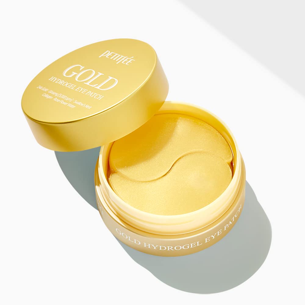PETITFEE Gold Hydrogel Eye Patch 1.4g x 60 (30pairs) - Beauty Korea Dubai