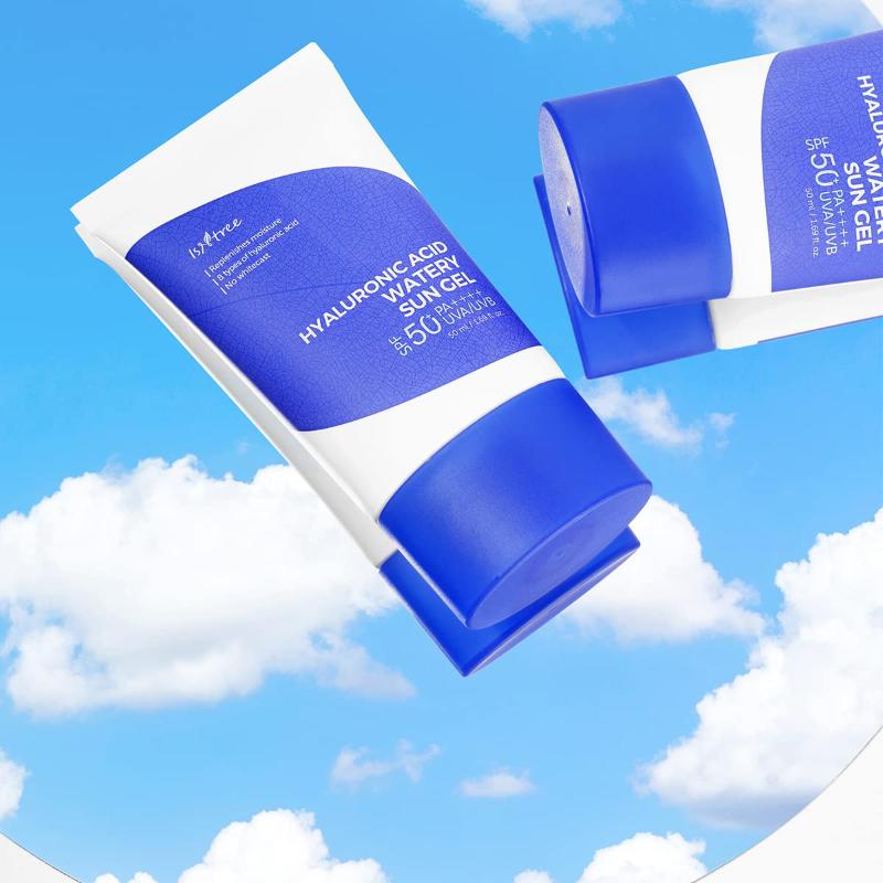 Isntree Hyaluronic Acid Watery Sun Gel, 50ml * new packaging* - Beauty Korea Dubai