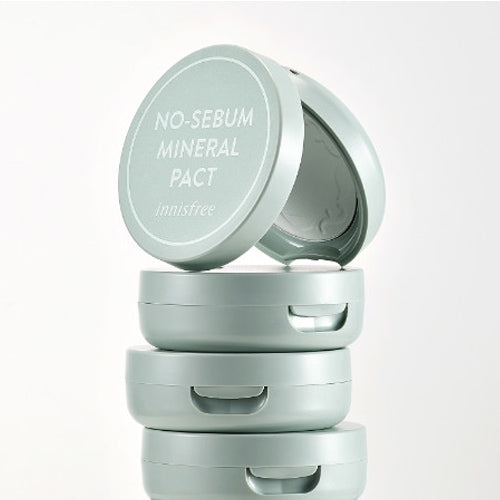 [INNISFREE] No Sebum Mineral PACT, 1 pc *new packaging* - Beauty Korea Dubai