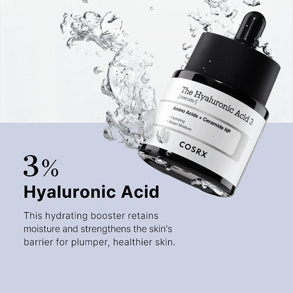 Cosrx The Hyaluronic Acid 3 Serum 20ml, 1pc - Beauty Korea Dubai